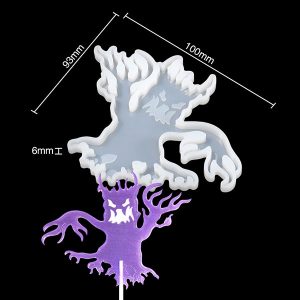 Alternative view of Silicone Scary Tree Lollipop Mould