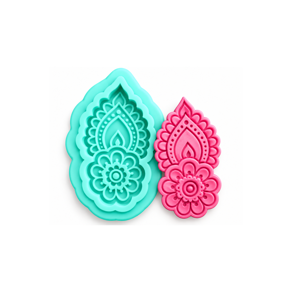 Silicone Diwali Flower Flame Mould