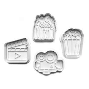 Movie Theme Cookie Cutter Set