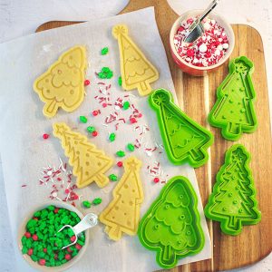 Christmas Trees Cookie Cutter Set