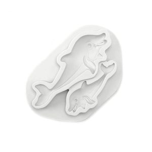 Silicone Dolphins Mould