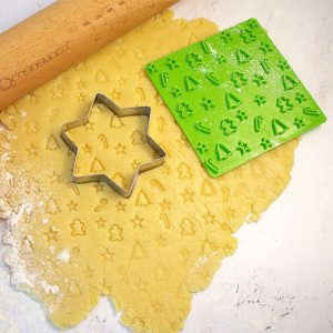 Christmas Texture Stamp Block