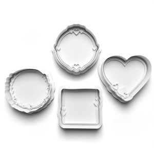 Valentine Frames Cookie Cutter Set