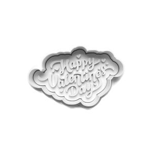 Happy Valentines Day Hearts Cut & Press