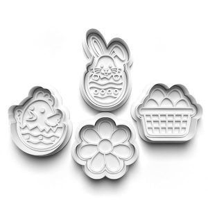 Easter Chic & Flower Cookie Cutter Set