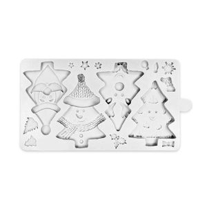 Silicone Character Christmas Trees Mould