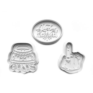 Just Married Cookie Cutter Set