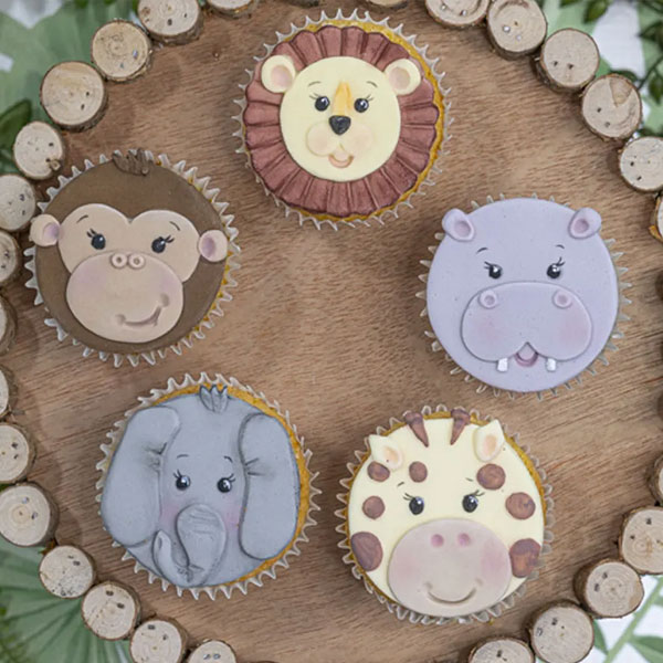 Silicone Safari Animal Face Mould - Image 4