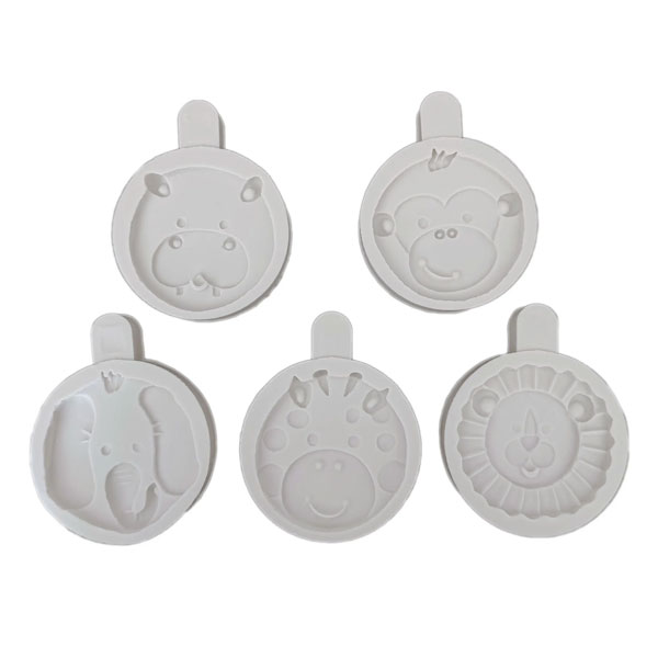 Silicone Safari Animal Face Mould