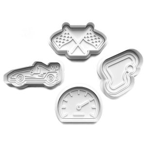 Racing Theme Cookie Cutter Set