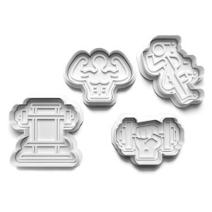 Gym Theme Cookie Cutter Set