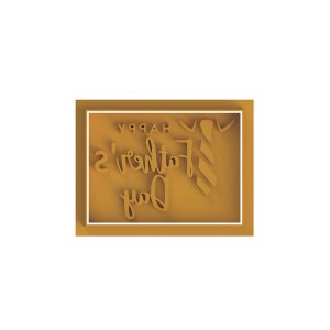 Happy Fathers Day Tie Cut & Press