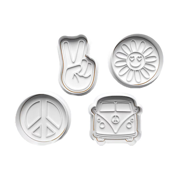 Flower Power Cookie Cutter Set
