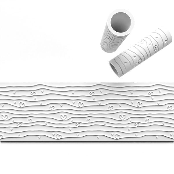Texture Roller Floating Hearts