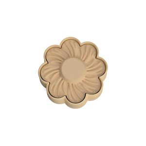 Jam Biscuit Cutter Veined Flower