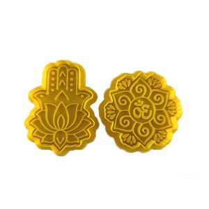 Diwali Theme Cookie Cut & Press Set 3