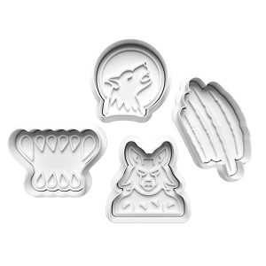 Werewolf Cookie Cutter Set