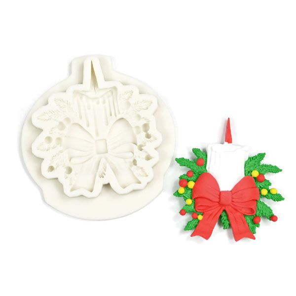 Silicone Christmas Candle Mould