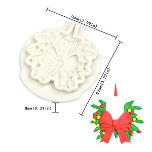 Alternative view of Silicone Christmas Candle Mould