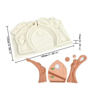 Alternative view of Silicone Enchanted Door Mould