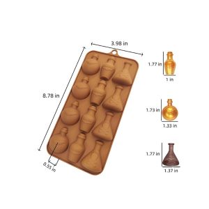 Alternative view of Silicone Chocolate Mini Potion Bottles Mould