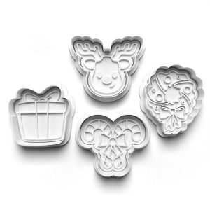 Christmas Reindeer Cookie Cutter Set
