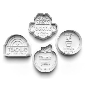 Thank You Teacher Cookie Cutter Set