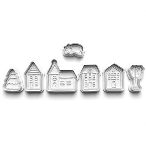 Christmas Town Cookie Cutter Set