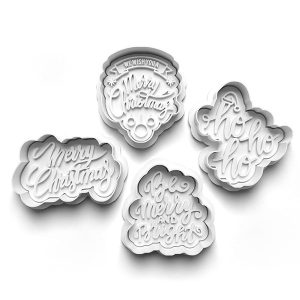 Christmas Wording Cookie Cutter Set