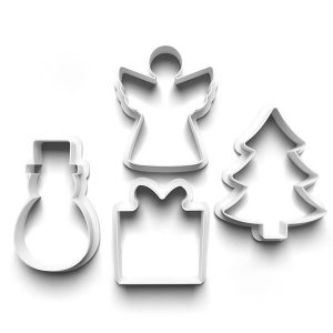 Simple Christmas Cookie Cutter Set