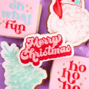 Sweet Stamp Outboss Stamp & Cut - Groovy Merry Christmas