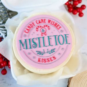 Sweet Stamp Outboss XL Bento Candy Cane Wishes & Mistletoe Kisses
