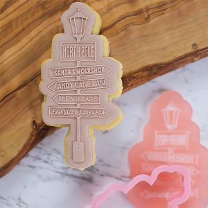 Sweet Stamp Amy Jane Stamp & Cut - Christmas Signpost