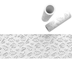 Texture Roller Christmas Trees & Hats Pattern