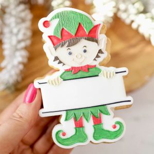 Sweet Stamp Outboss Stamp & Cut - Elf Boy Personalised