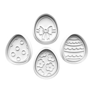 Decorative Easter Eggs Cookie Cutter Set