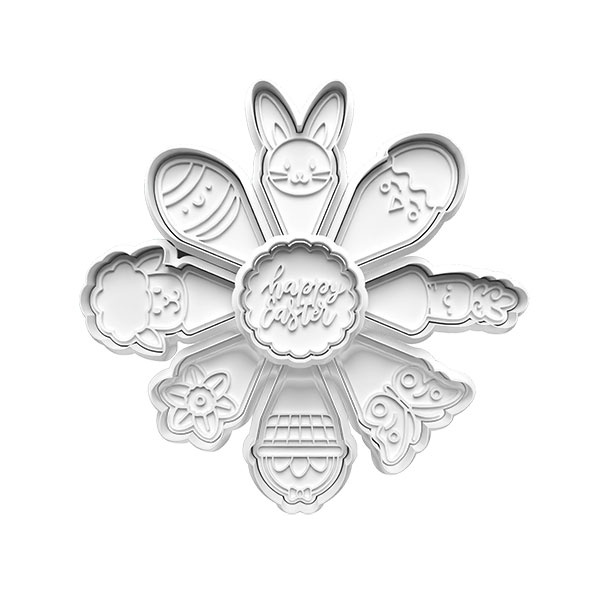 Easter Cookie Platter Set