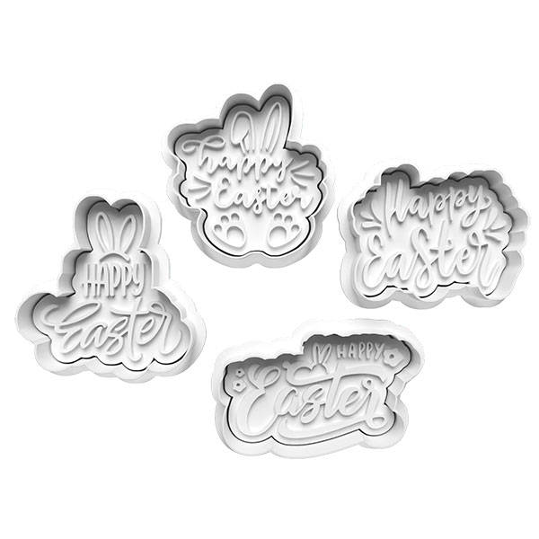 Easter Wording 2025 Cookie Cutter Set