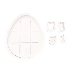 Easter Deboss Tic Tac Toe Set