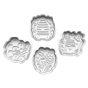 Honey Bee Cookie Cutter Set