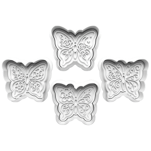 Elegant Butterflies Cookie Cutter Set