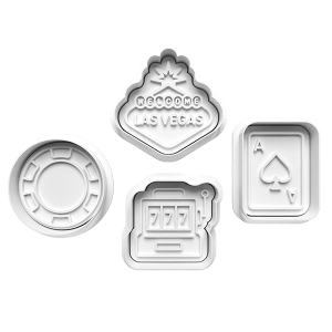 Las Vegas Cookie Cutter Set