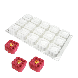 Silicone Mini Squares Indent Mould