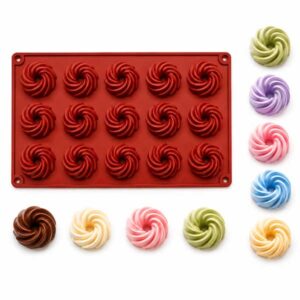 Mini Silicone Swirl Delight Mould