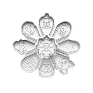 Halloween Cookie Platter Set