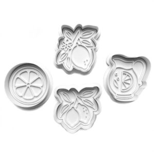Lemon Theme Cookie Cutter Set