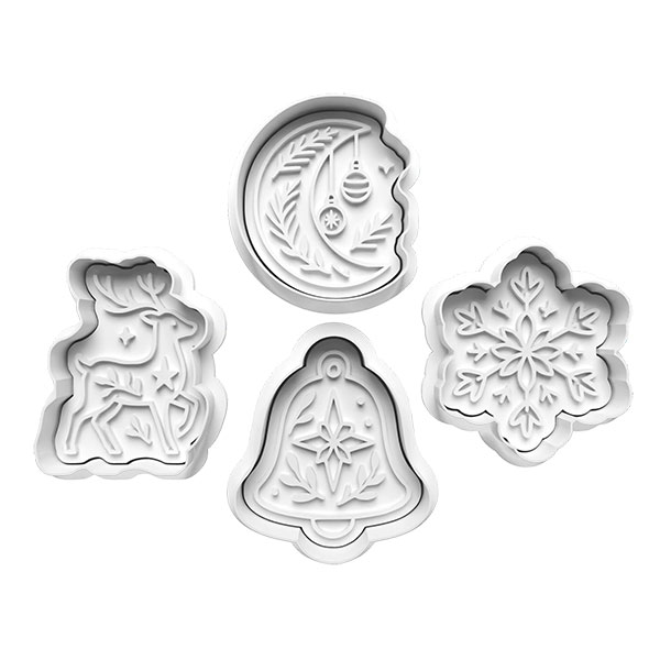 Mystic Christmas Cookie Cutter Set