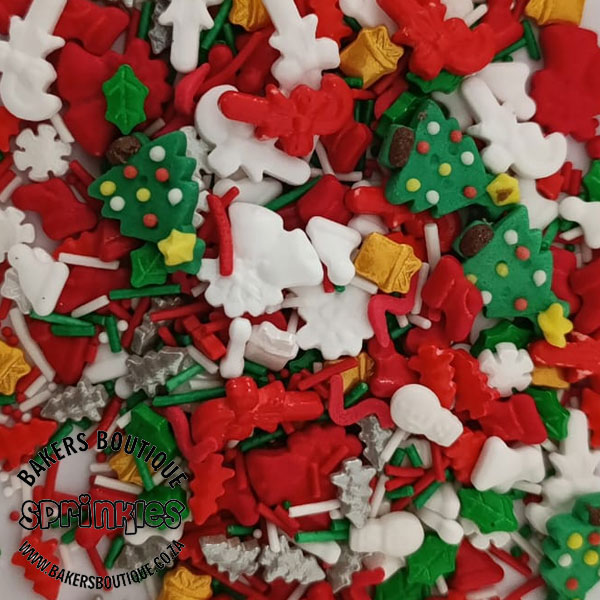 Sprinkle Mix Christmas Magic 100g Bottle – Bakers Boutique