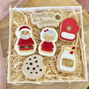 Alternative view of Cookies For Santa Deboss Cookie Cutter