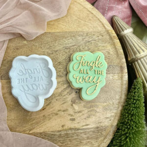 Alternative view of Jingle All The Way Deboss Cookie Cutter